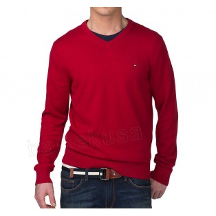 TOMMY HILFIGER SWETER MESKI V-Neck